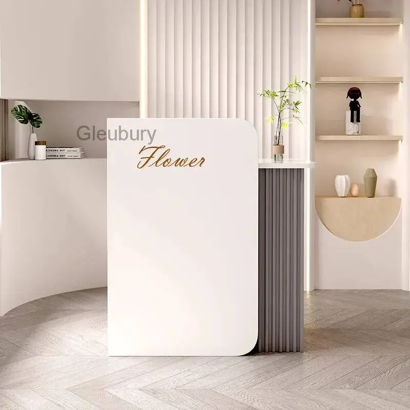 

Декоративные элементы для стола, декор для стойки ресепшн, простые современные стойки для офиса и салона красоты, мебель для кассы, коммерческая мебель