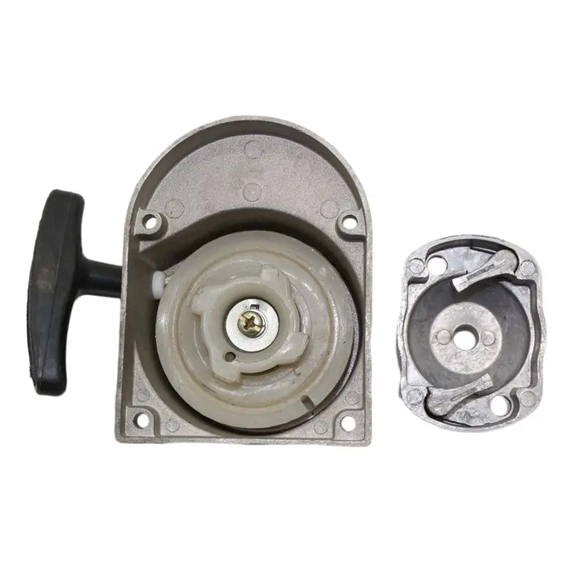 ABOK-Pull Starter Hand Puller Starter Assembly For49cc 50CC 60CC 66CC 80CC 2-Stroke Engine Electric Bicycle Hand Pull Plate Star