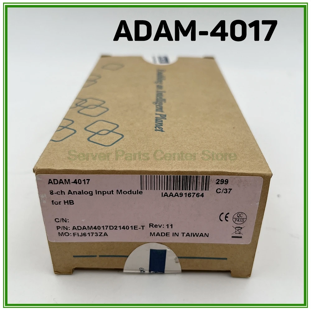 

Brand New For ADVANTECH 8-Channel Analog Input Acquisition Module ADAM-4017