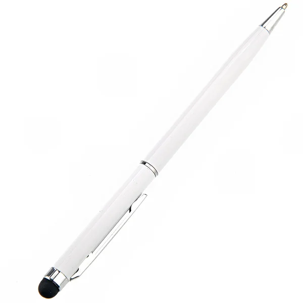 Picture 5: 2-in-1 Universal Capacitive Touch Stylus Pen Purple Dual-Purpose Smooth Silicon Tip Accurate Typing Ballpoint Pen for Smartphone