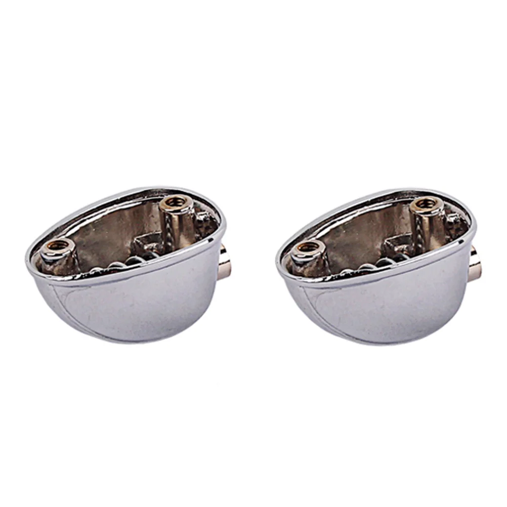 

2 Pcs Hat Bulging Ears Drum Set Parts Percussion Claw Hooks Connector Single-end Components Snare Hardware