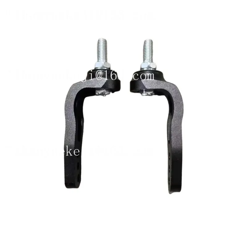 Factory direct sale Wheelchair accessories manufacturer 4/5/6 inch aluminum alloy sports wheelchair front arm front fork1 pair