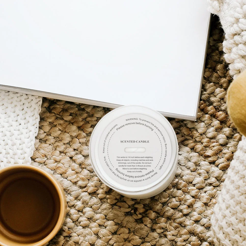 

20Pcs Sticker Dustproof Paper for Scented Candles Multi-Purpose DIY Handmade Gifts Paper for Scented Candles