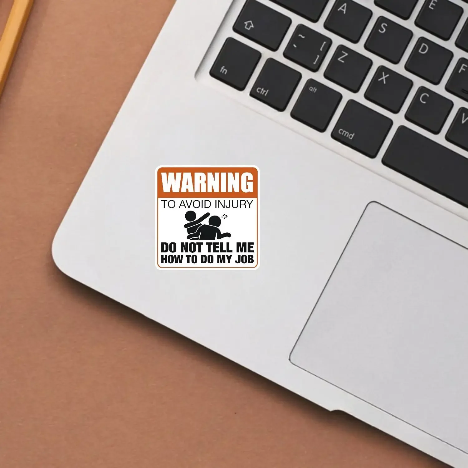 Funny Warning Slogan Vinyl Stickers For Laptop Toolbox Decor