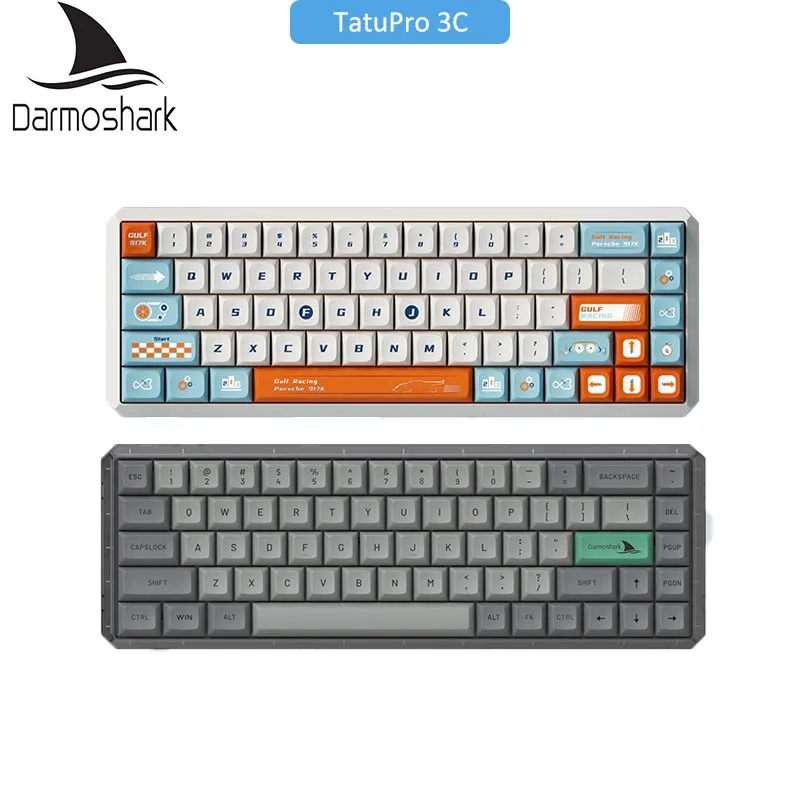 

Darmoshark K5 2.4G Wireless Dual Mode Mechanical Gaming Keyboard Hot Swap 68 Keys RGB Backlight GATERON Switch ESports PC Laptop