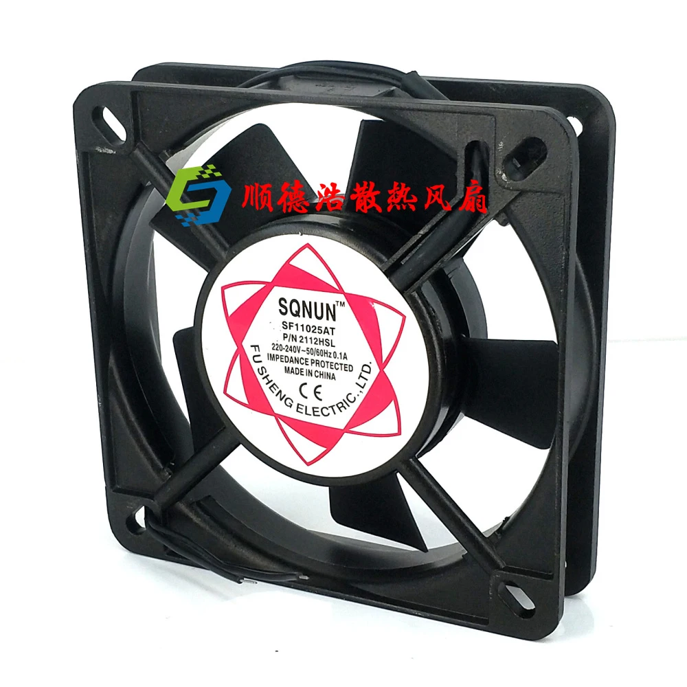 

1pcs SF11025AT P / N 2112HBL 11025 220V ball bearing 110*110*25mm 110mm cooling fan