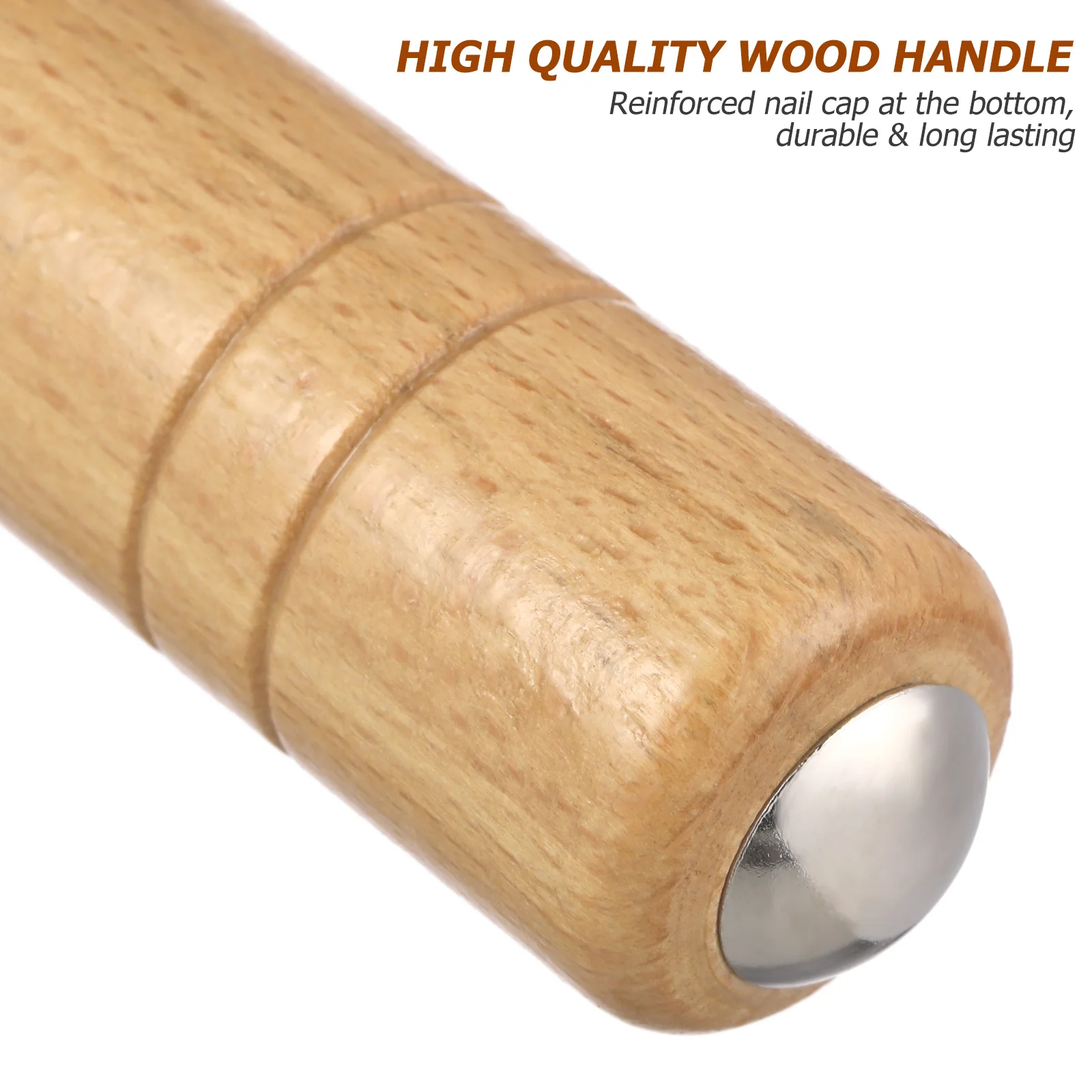 

Wallpaper Seam Roller Heavy Duty Pom Wood Durable DIY Pressure Tool for Wall Paper Installation Nonwoven Thickened Foil Fabric