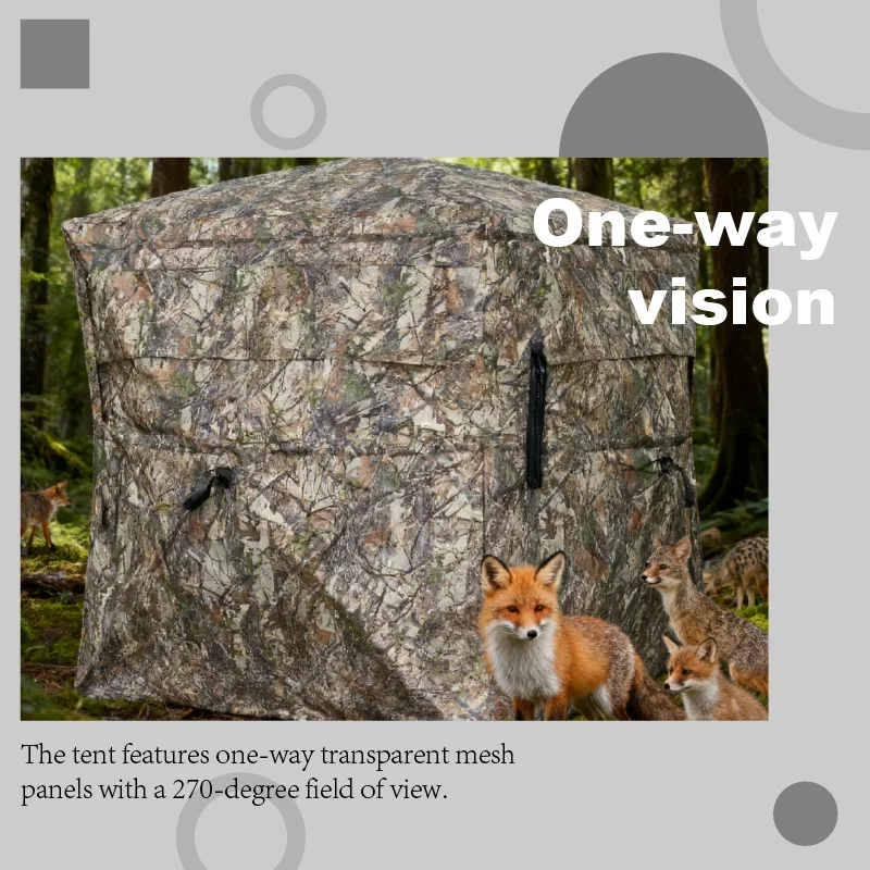 Tenda de Caça Camuflada para 1 - Outdoor Hunting Blinds avaliação e preço