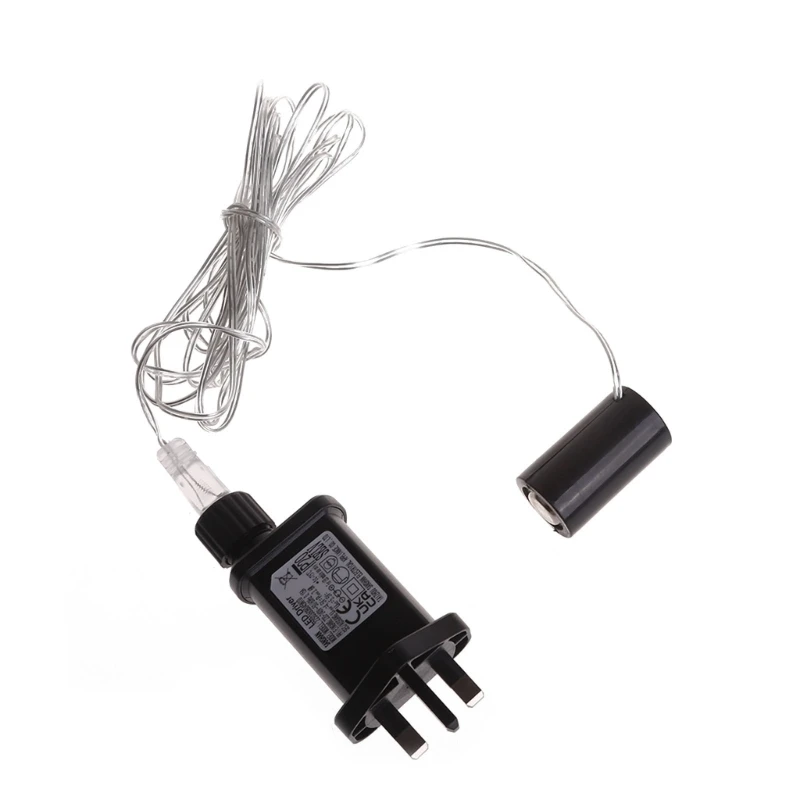 LR14 C Battery Eliminators Power Supply Adapter with Conductors for LED Light/Water Heater/Gas Stove