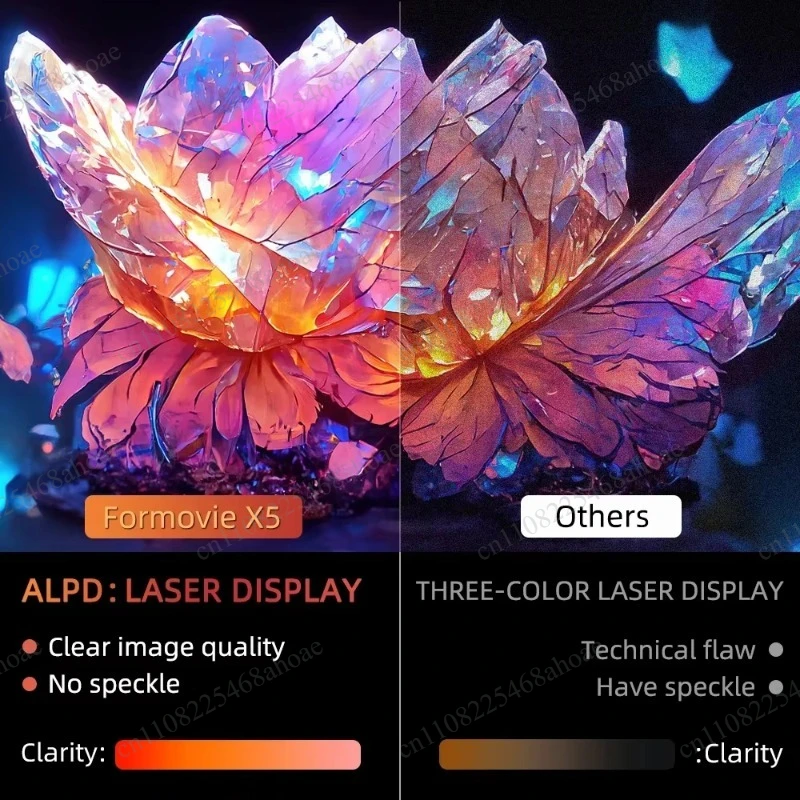 128GB memory home theater best projector Formovie X5 Pro 4K laser projector 4500 ANSI lumens ALDP Android intelligent projector