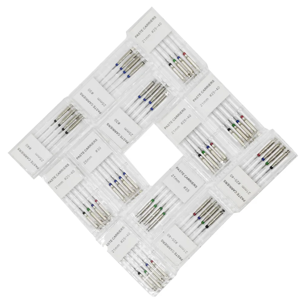 Obrázek 5: 50box AG 21/25mm zubní lentulo pasta dopravci endodontic reamers vrtačka brousky endo souborů zubař materiálů měřici zařízení