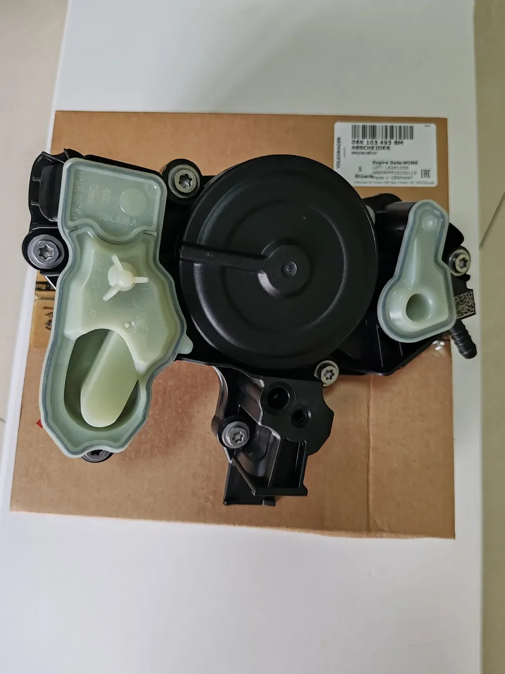 حقيقي 06K-103-495-BM فاصل زيت المحرك مع مجموعة طوقا 06K103495BM ل 15-21 أودي A3 A4 Q3 فولكس فاجن جولف