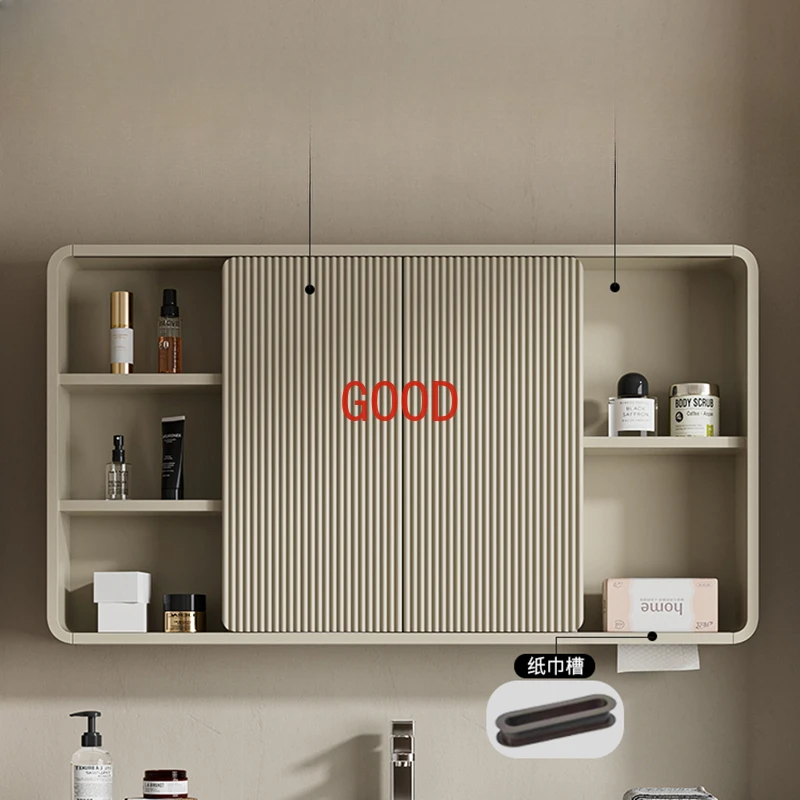 

Sanitation Shower Bathroom Cabinets Storage Locker Armoire Cabinet Bathroom Cabinets Vanity Mirror Gabinetti Home Furniture ZSYJ