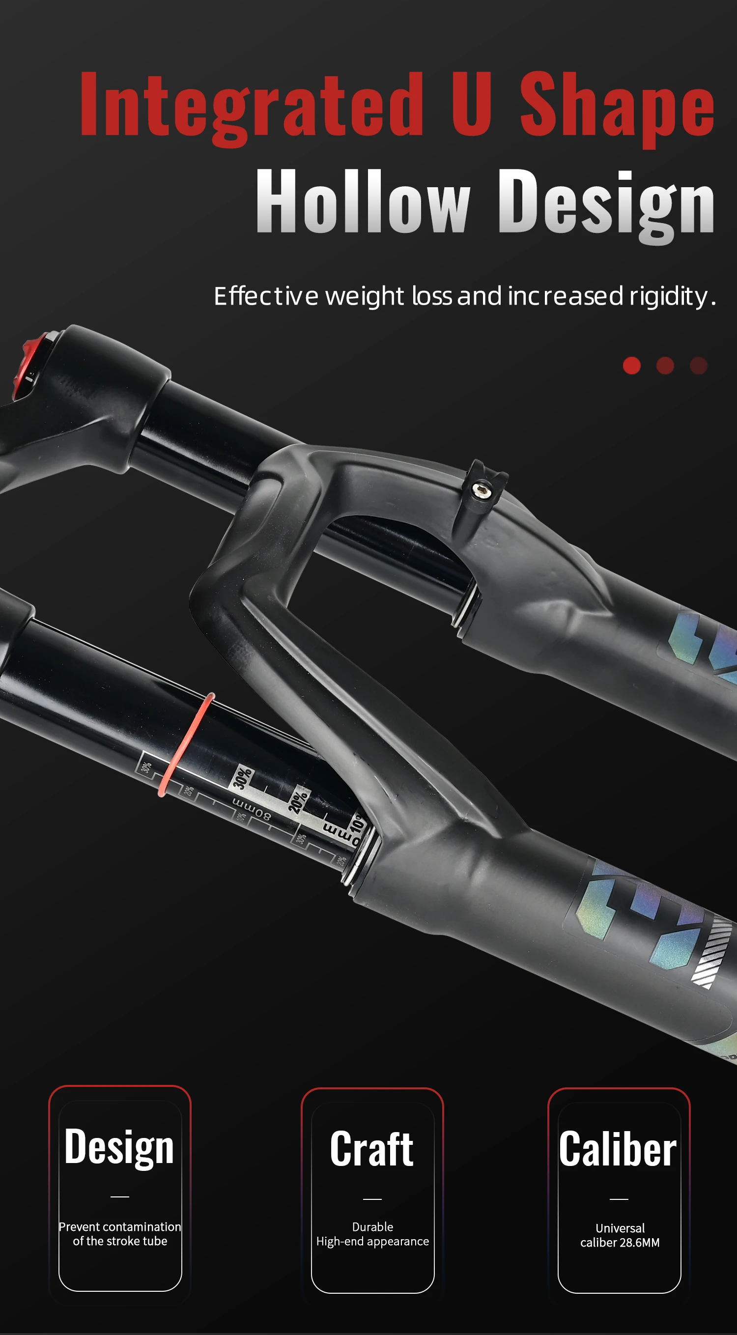 Bicycle Fork 26 27.5 29 Inch MTB Air Damping Shock Absorption Boost Barrel Shaft 100/110mm Disc Brake Magnesium Alloy Front Fork