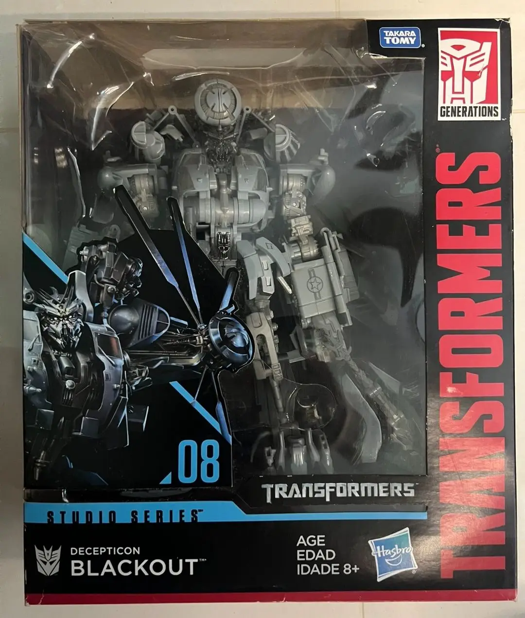 In Stock WJ Transformation Toy Blackout M05 M-05 Vertigo SET B KO SS08 Hidden Shadow Helicopter Movie Series Action Figure Toy