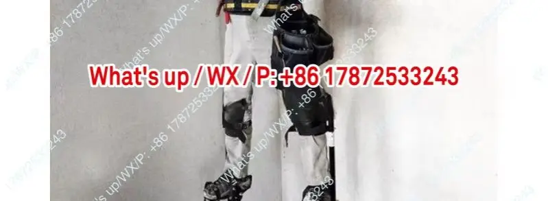 Factory walking worker direct sales tripod, aluminum alloy woodworking stilt, adjustable decoration mobile prop