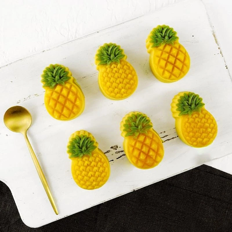 W8EA Fruit Pineapple Cookie Cutter Stainless Steel Cutters Mold DIY Fondant Pastry Biscuit Baking Mould