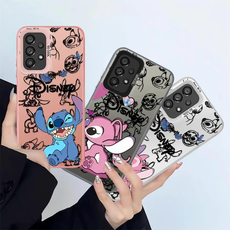 

Disney Stitch Angle Soft Cover Case For Samsung For Galaxy A12 A15 A32 A22 A23 A24 A13 A16 A34 A14 A25