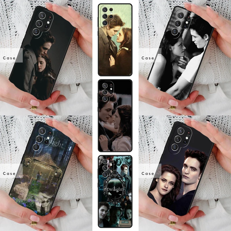 Twilight Isabella Edward Cullen TPU Phone Case for Samsung Galaxy S26 S25 S24 S23 S22 S21 S20 Note10 Plus FE Ultra Cover