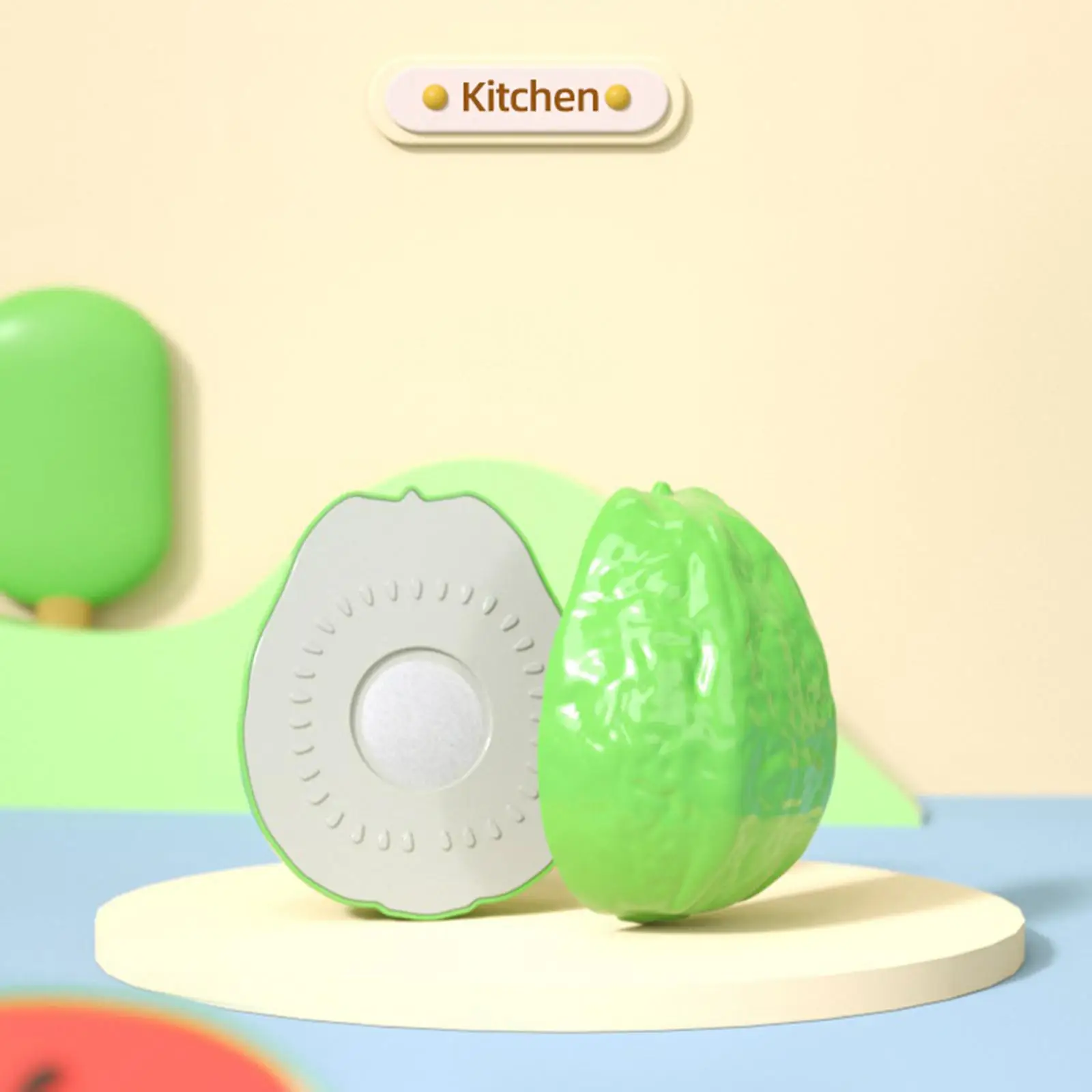 food Toy Vegetables and Fruits Toys, Play House Toys Food Cutting Toys, for Holiday Gifts