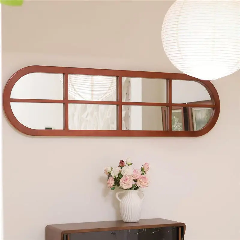 Vanity Vintage Mirror Living Room Decoration Long Makeup Modern Aesthetic Mirror Luxury Funky Spiegel Wand Home Decorations