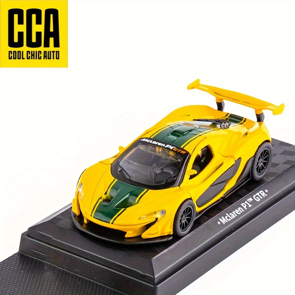 CCA1:40 McLaren P1 GTR model die-casting alloy car model collection ornaments holiday birthday gifts