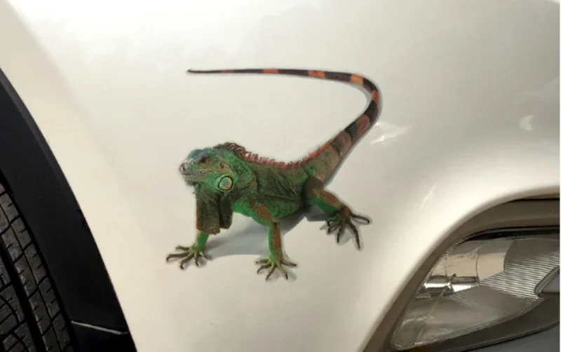3D Car Sticker Animals Bumper Spider Gecko Scorpions For Chevrolet Cruze Aveo Lacetti Captiva Cruze Niva Spark Orlando Epica