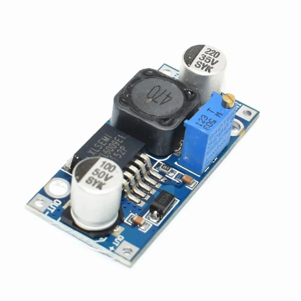 10 pcs For XL6009 Boost Module 4A Adjustable DC-DC Converter 3V to 32V Input 5V to 35V Output for Microcontroller Projects