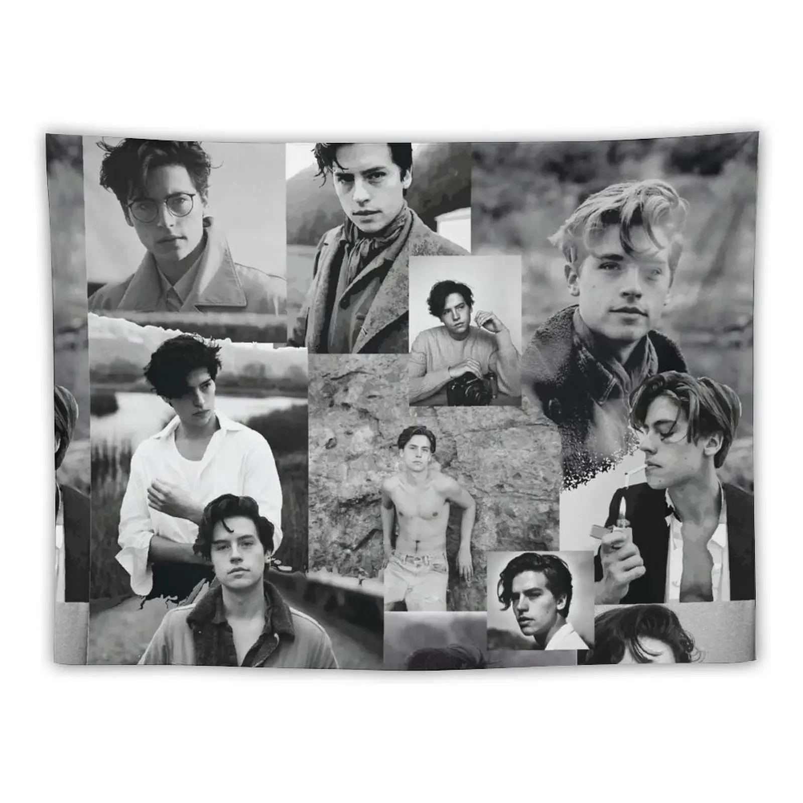 Cole Sprouse Tapestry Wall Decoration Bedroom Decorations Anime Decor Room Decor Korean Style Tapestry