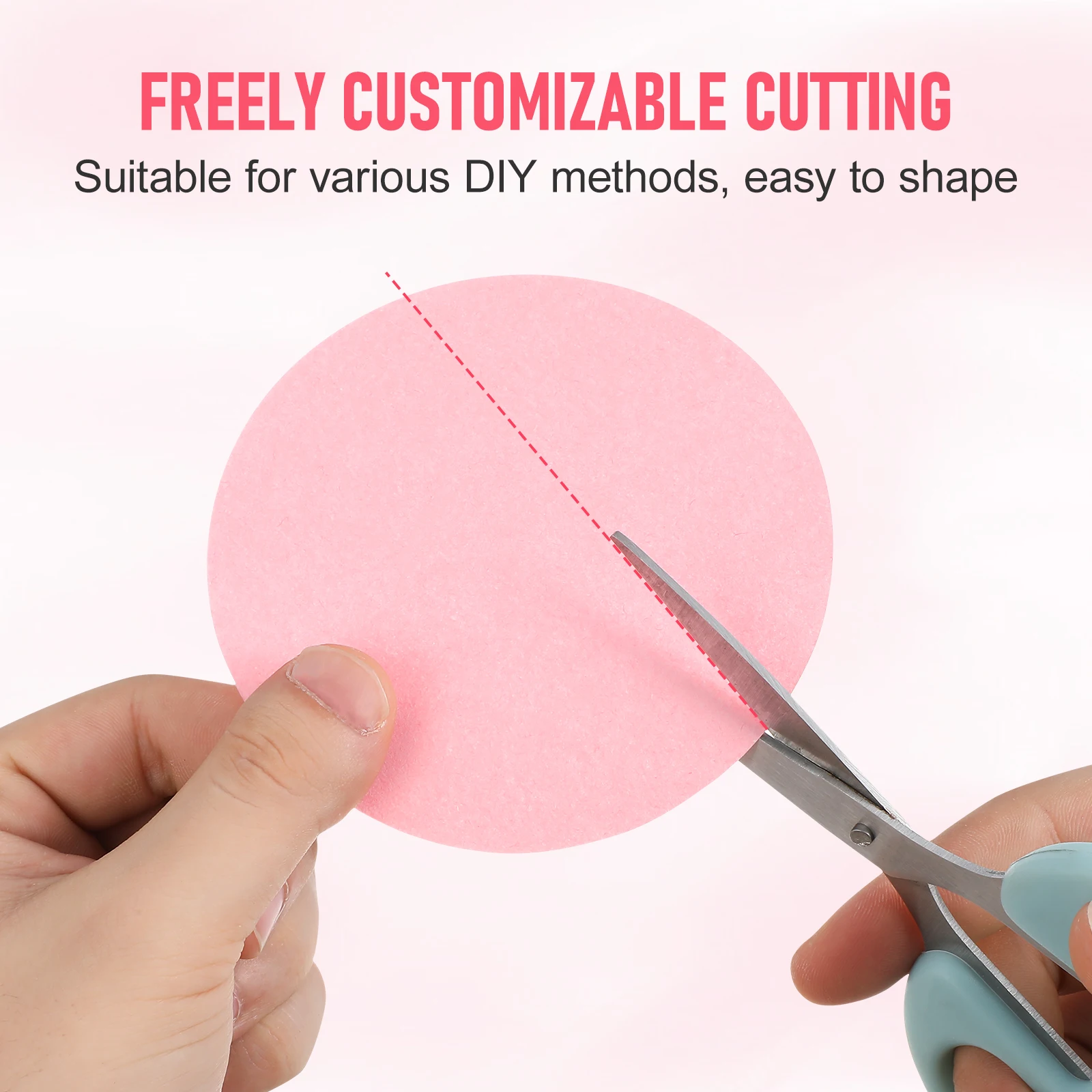 100 Sheets Paper Cuts Art Set for Kids DIY Colorful Cut-Out Craft Project Educational Handicraft Making Fun Creative Gift