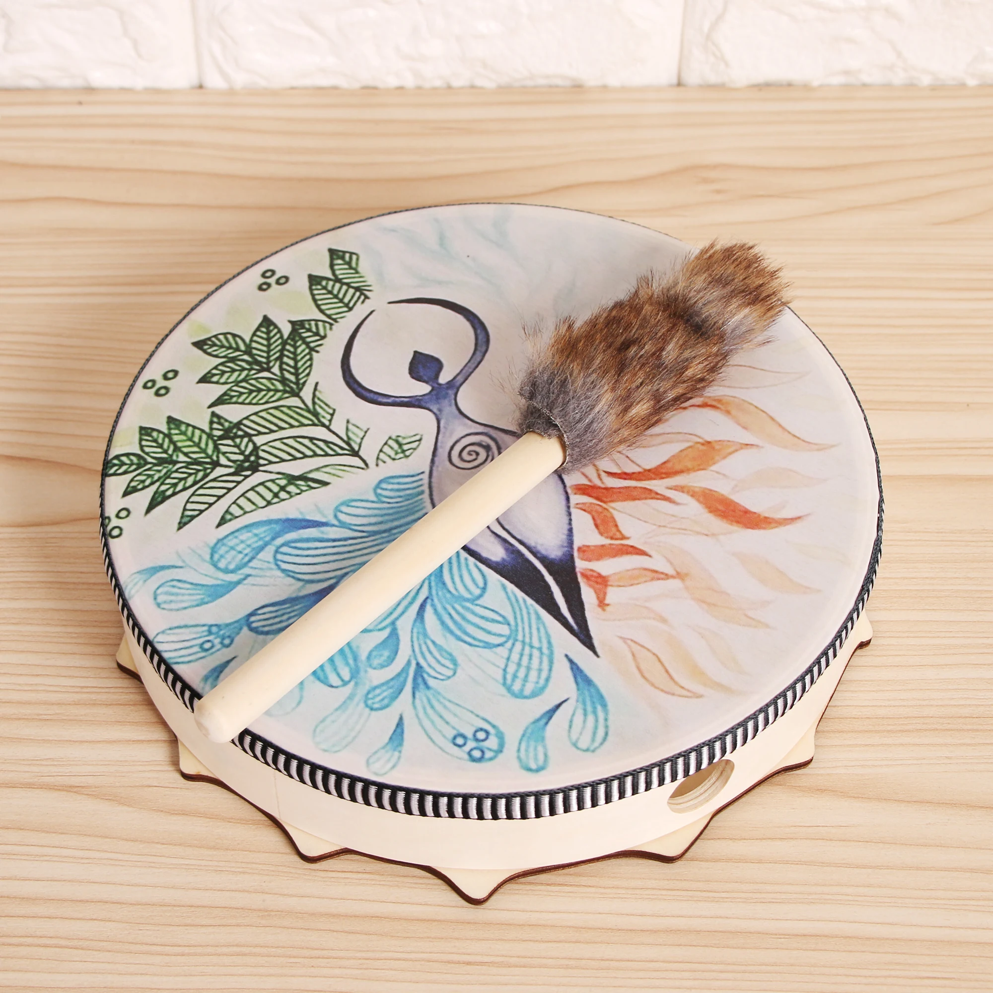 Shaman Drum Siberian Drum Spiritual Music Drum Art Home Decor