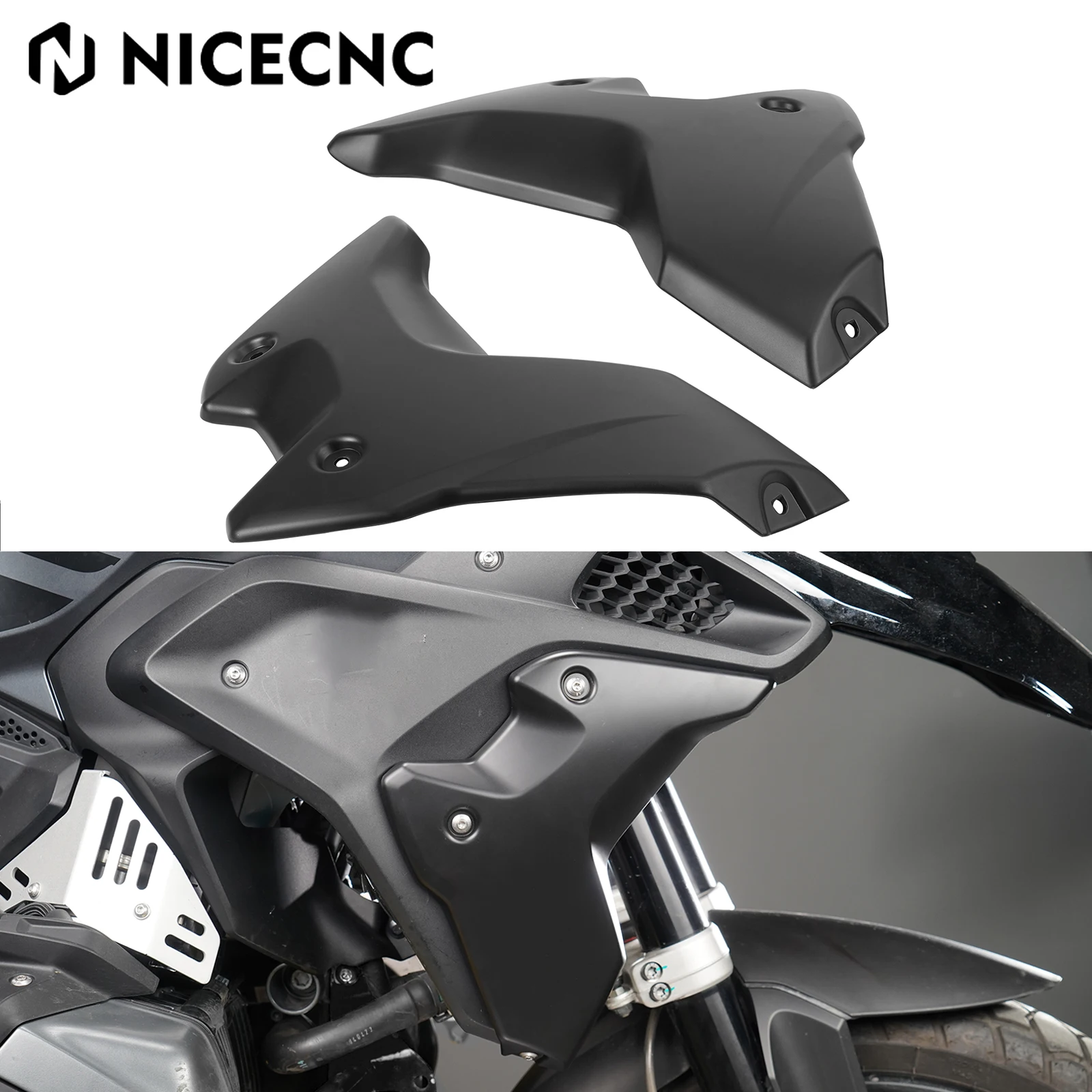 

For BMW R1250GS 2019 2020 2021 2022 2023 Side Frame Fairing Cowl Guards Frame Panel Fairing Cover R 1250 GS R1250 GS R 1250GS