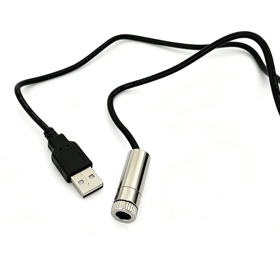 USB 980nm 30mW/100mW IR Focusable Dot Laser Diode Module 5V Woodwork Parts