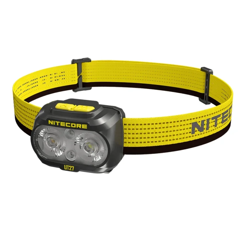 Nitecore UT27 Headlamp Dual Beam Fusion Elite 800 Lumens CREE XP-G3 S3 LED Headlight Running HBL-1300mAh Rechargeable Battery