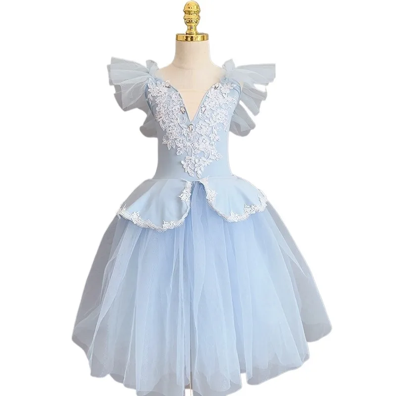 تنانير Falda de ballet falda de baile para ninas Program Infantil disfraces de activa collectiva trajes de acte de baile