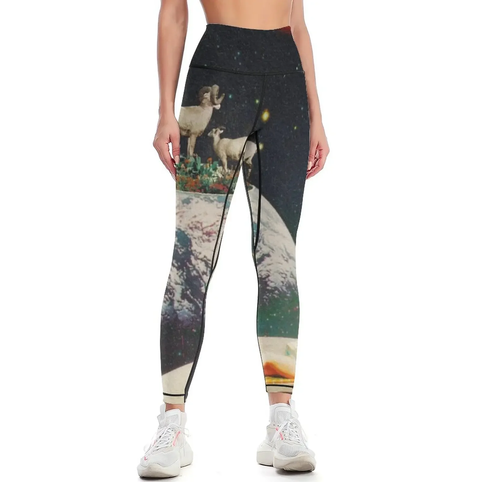 

non-interference Collage Leggings legings for fitness gym's sportswear active wear Sports pants woman Womens Leggings