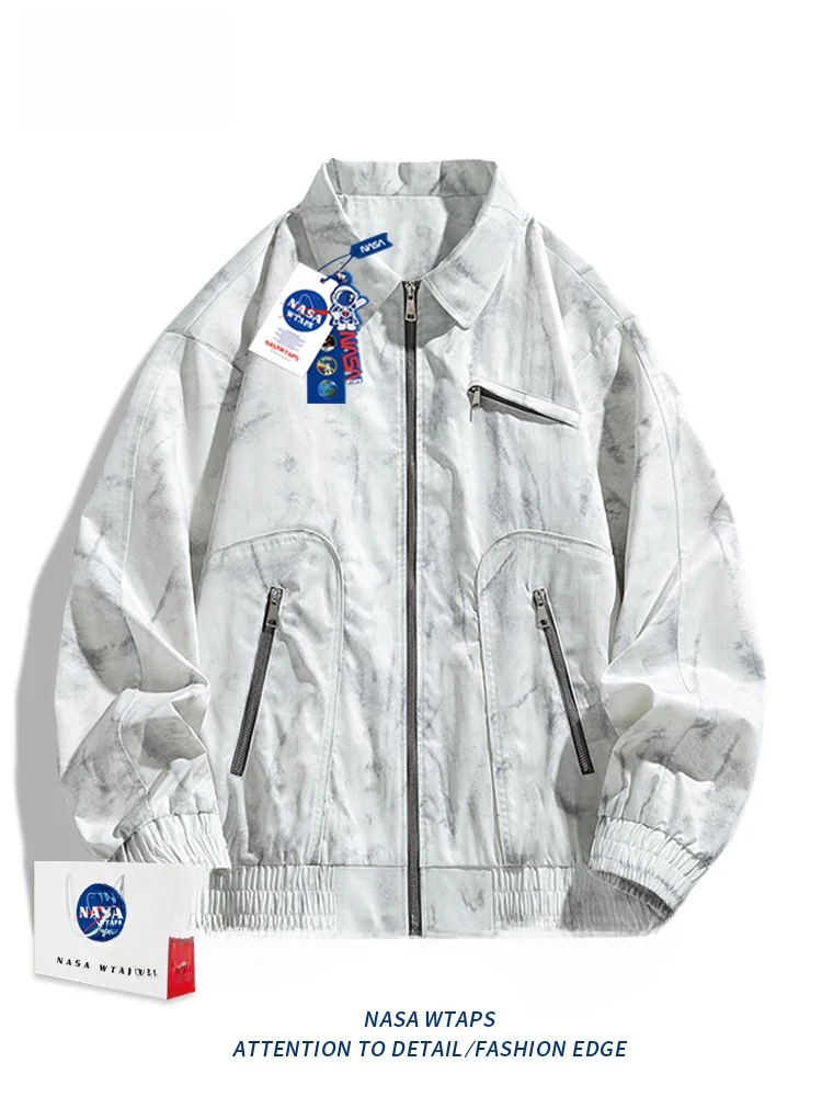 

Модная рабочая куртка WTAPS большого размера: новая демисезонная уличная свободная куртка из водонепроницаемого полиэстера в городском стиле