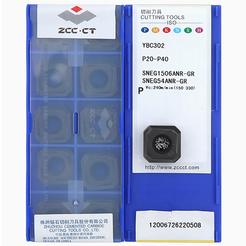 

SNEG1506ANR-GR YBC302/SNEG1506ANR-GR YBD152 ZCC.CT YBC302 YBD152 SNEG1506ANR-GR CNC carbide inserts milling inserts 10pcs/box