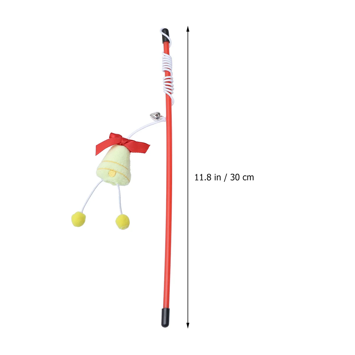 

3Pcs Cat Interactive Teaser Sticks Training Wand for Feline Hunting Instinct Activation and Daily Fun