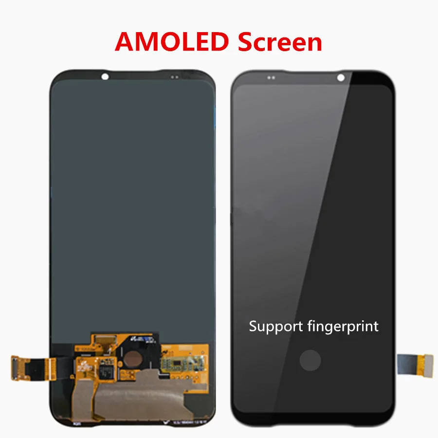 6.39  AMOLED For Xiaomi Black Shark 2 Pro DLT-A0 LCD Display Touch Screen Digitizer Assembly For Black Shark2 LCD SKW-H0 lcd