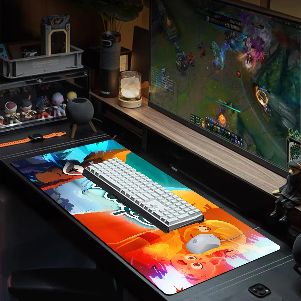 لعبة W-Wakfu Cool F لطيف سيليكون كبير/صغير إلى لوحة الماوس حجم اللعبة للوحة لوحة المفاتيح اللعبة