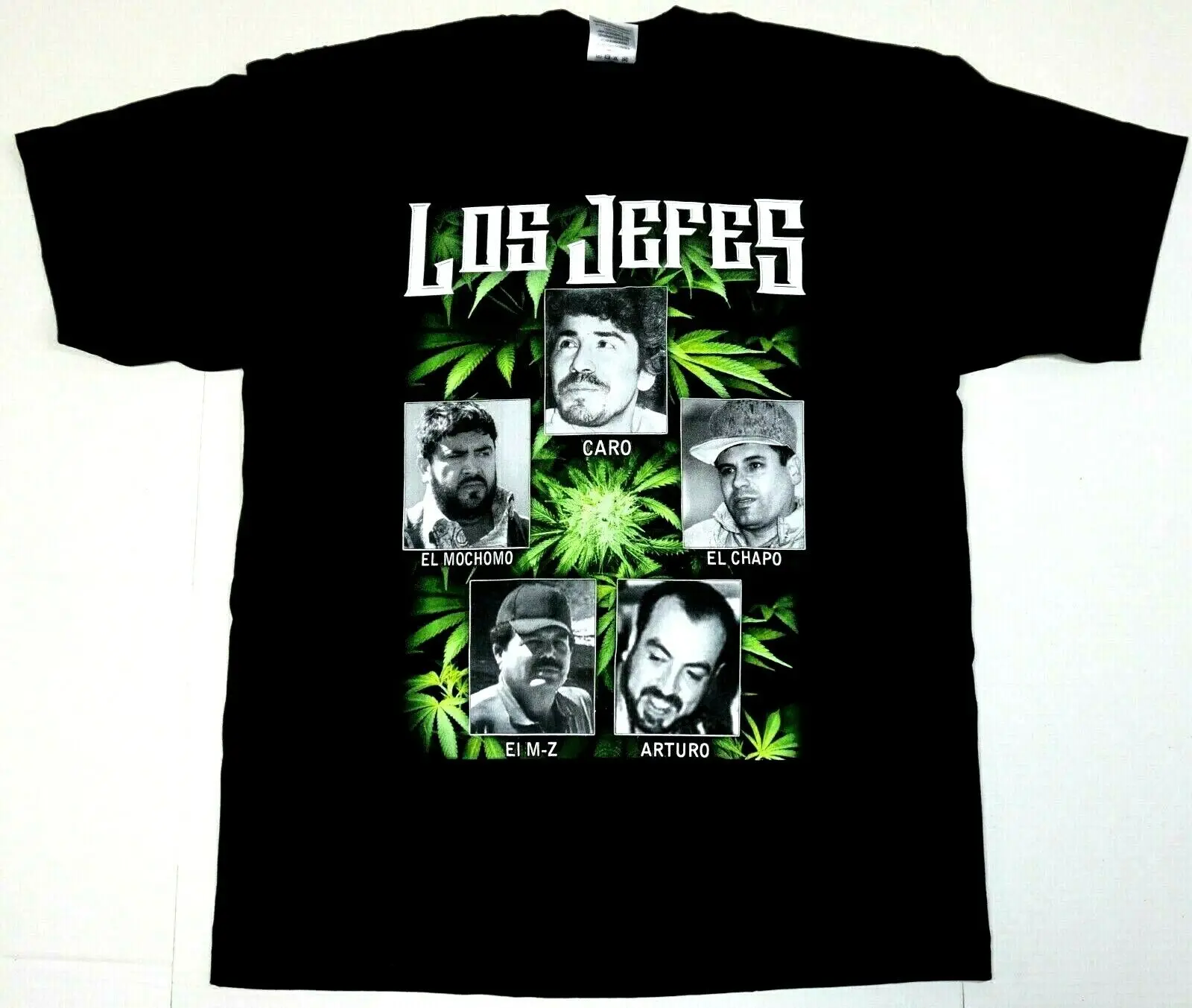 Los Jefes T-shirt Cartel Empire Urban Streetwear Men's Tee New