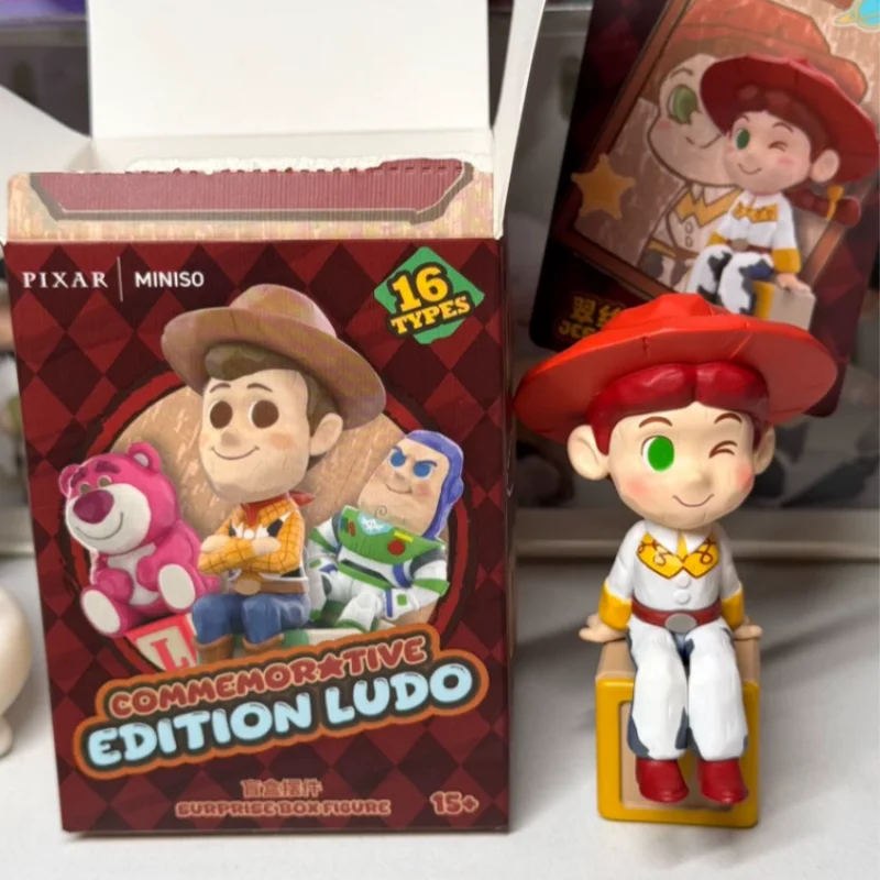 

MONISO Pixar Toy Story 30th Anniversary Remake Time Flying Chess Blind Box Ornament Collection Desktop Ornament kids Toys