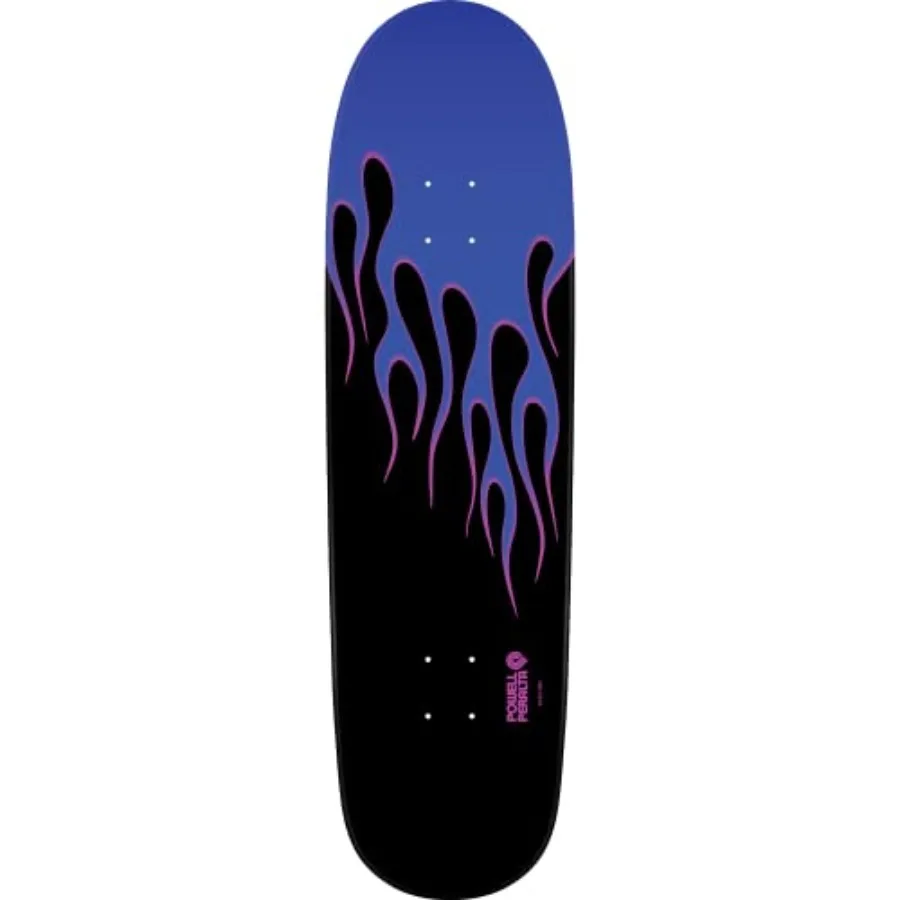 

Hotrod Flames 22 Dk-9.37x33.8 Nitro Blue/Black Assembled AS Complete Skateboards