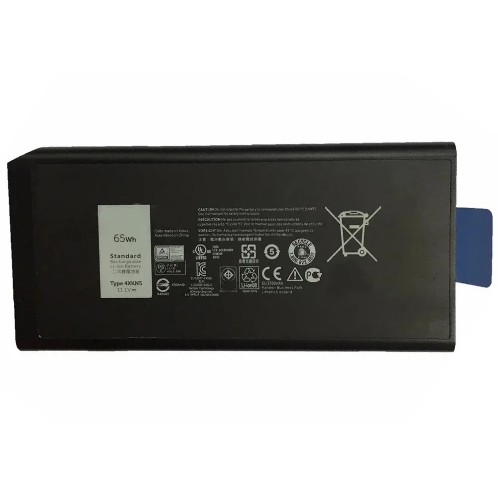 Imagem -03 - Bateria Original do Portátil para Dell Latitude Novo 4xkn5 11.1v 65wh 14 5404 7404 5414 Series X8vwf 97wh Ygv51 Cj2k1