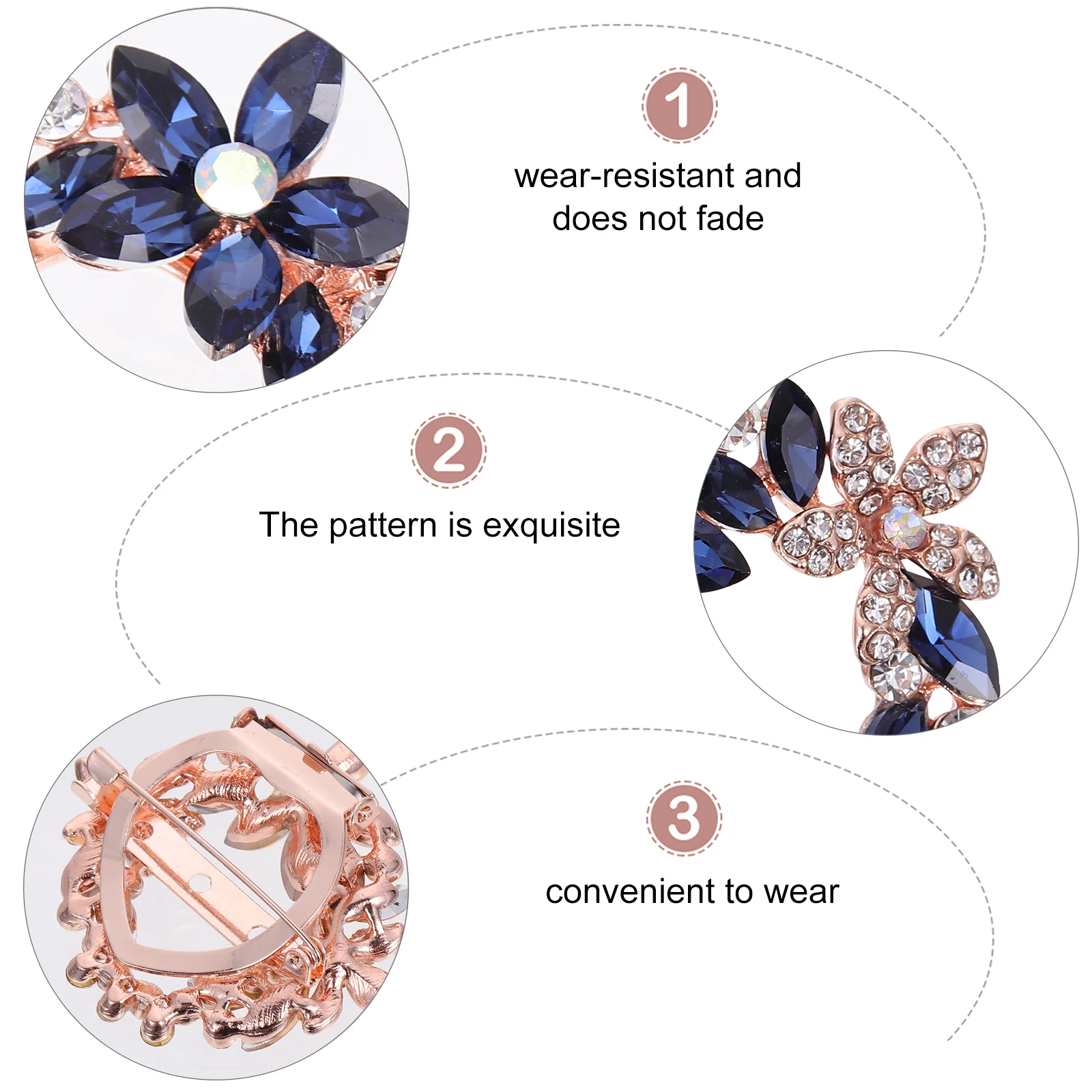 1 قطعة وشاح مشبك حامل النسيج خمر الإبداعية بروش وشاح مشبك ثابت ملابس الحفلات الصدار هدية ل #1