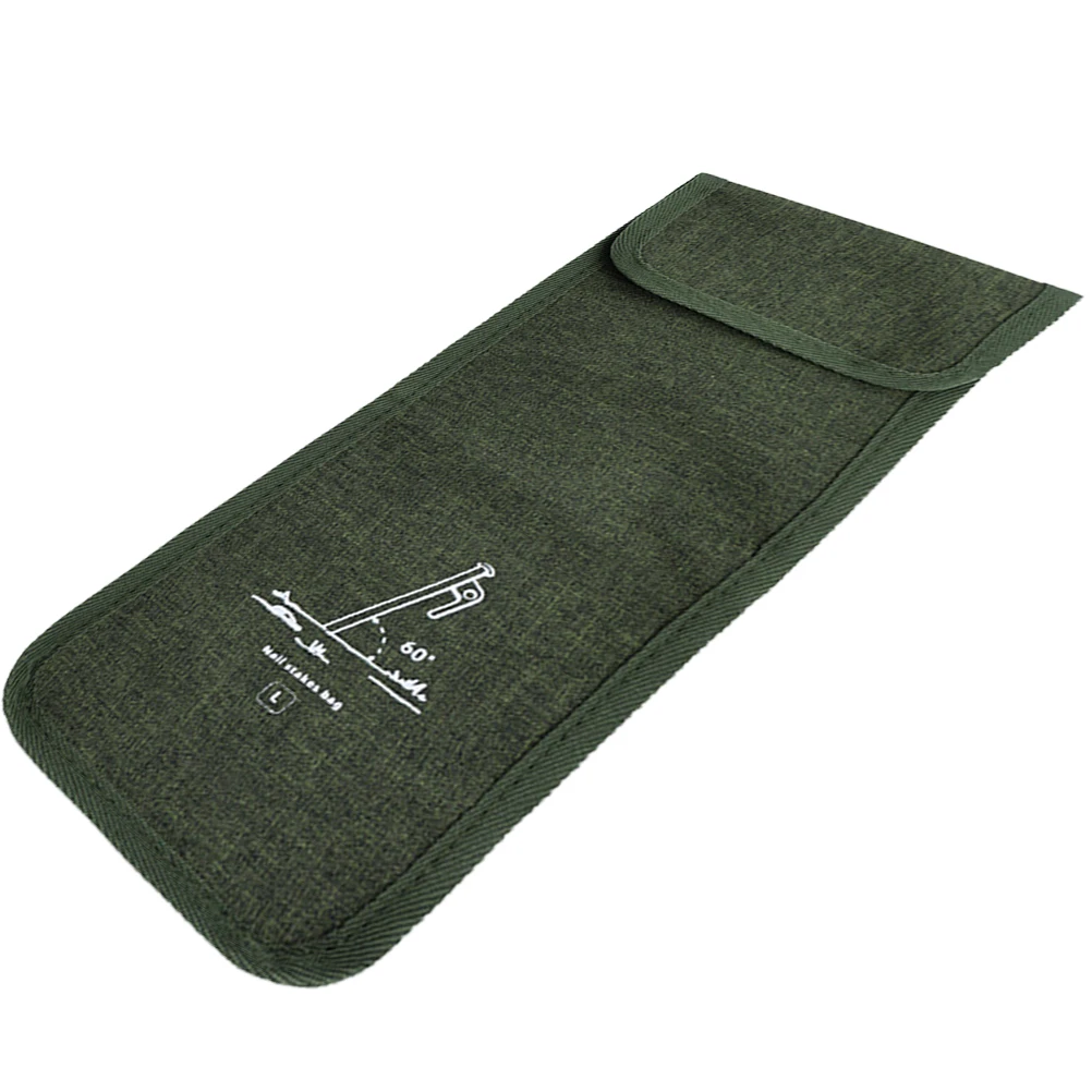 

Floor Nail Storage Bag Camping Accessories Outdoor Tent Stake Bags Peg Stakes Toolkit Handheld Pouch
