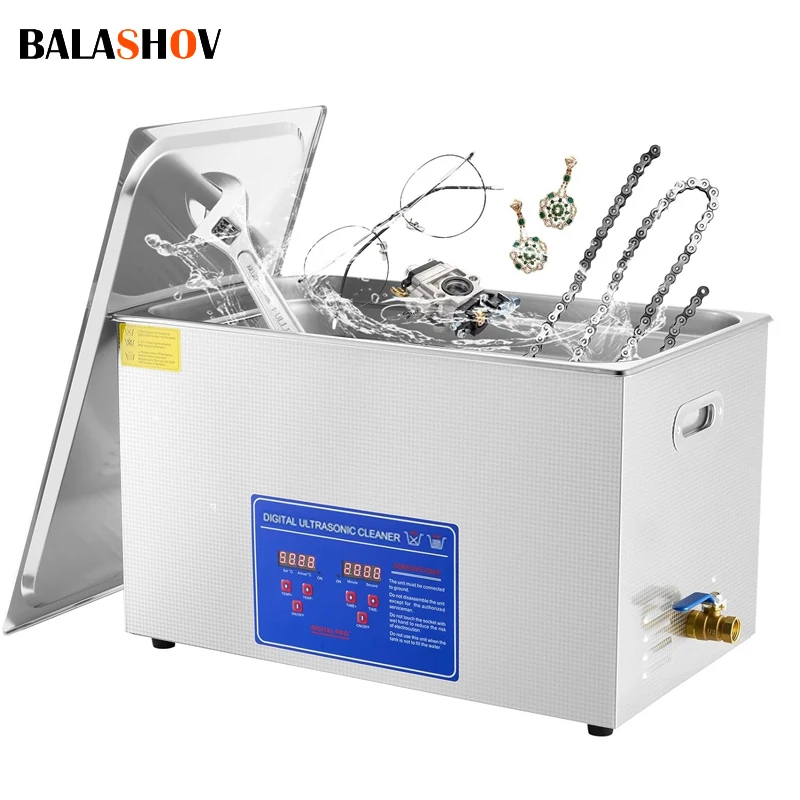 Professional Ultrasonic Cleaner 2L 6L Digital Cleaning Machine for Jewelry Watches Glasses Denture Portable Ultrasonic Cleaner