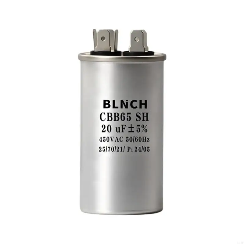 F92F Air Conditioning Start Capacitor Aluminum Output Start Cooling Heat Air Conditioning Humid Environment Capacitor