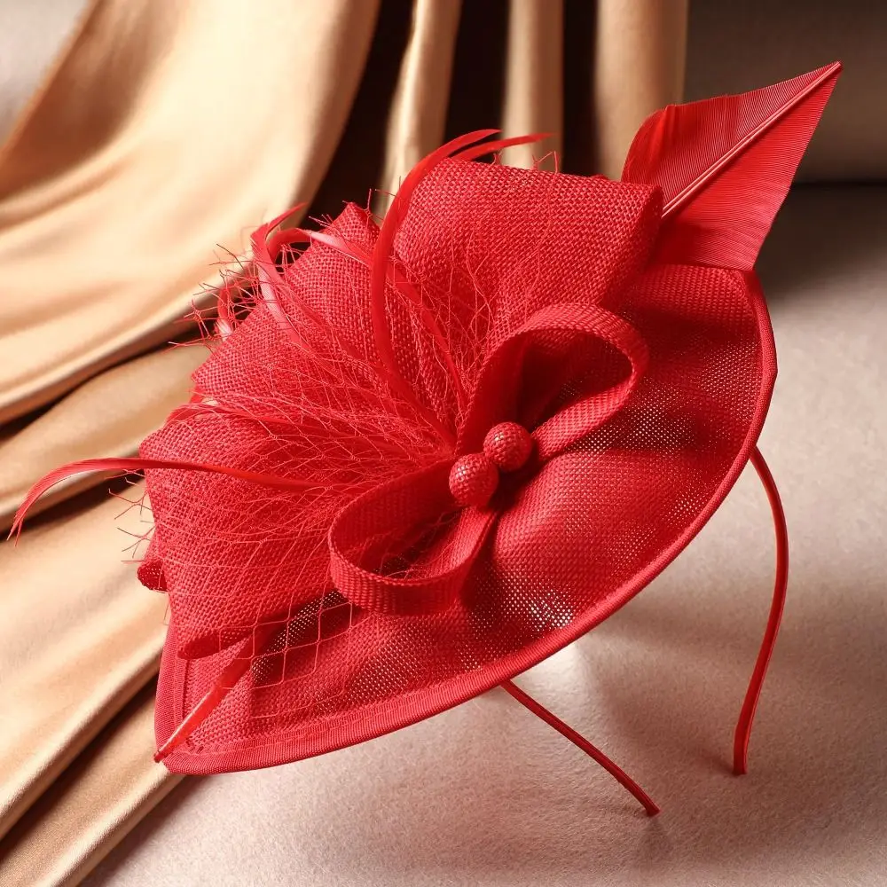 

Fashion Headpiece 3D Flower Fascinators Hat Large Flower Formal Rose Fascinators Tea Party Hats 3D